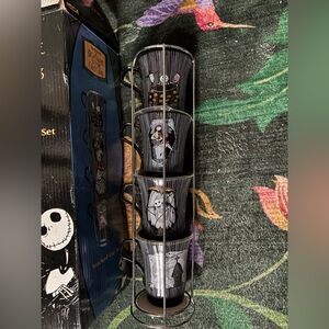 90s vintage Nightmare Before Christmas stacker cup Set
